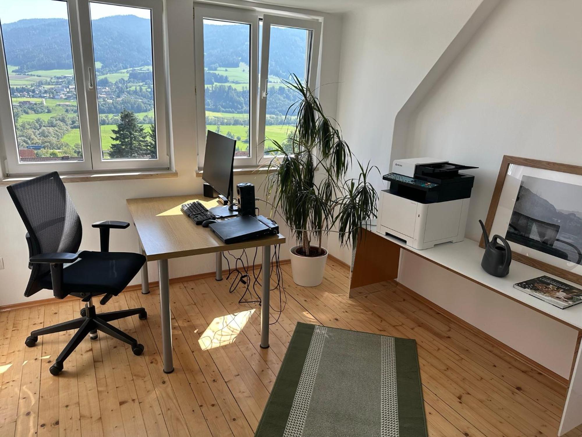 Panoramablick Scheifling Appartement Lind bei Scheifling